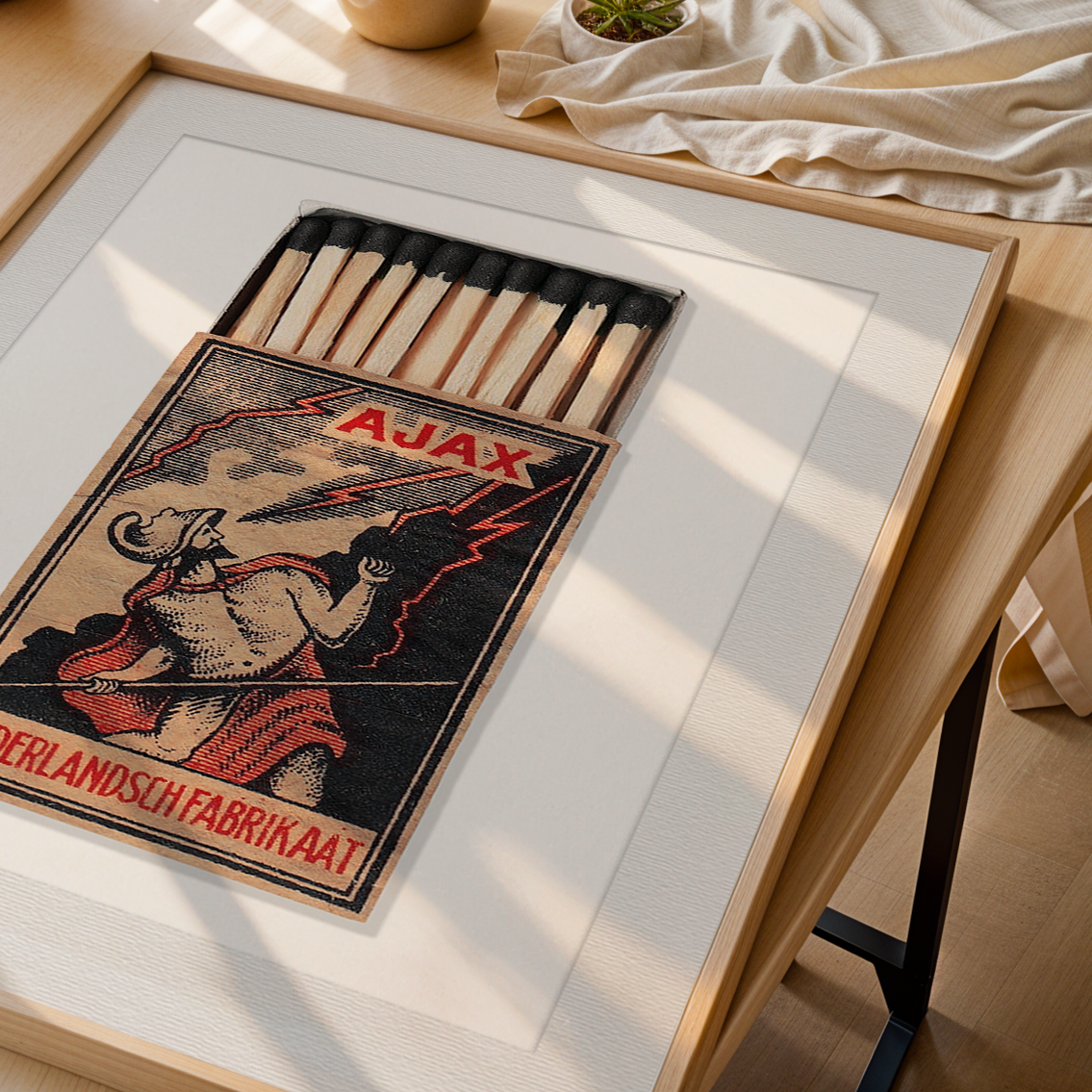 Matchbox Print – Ajax