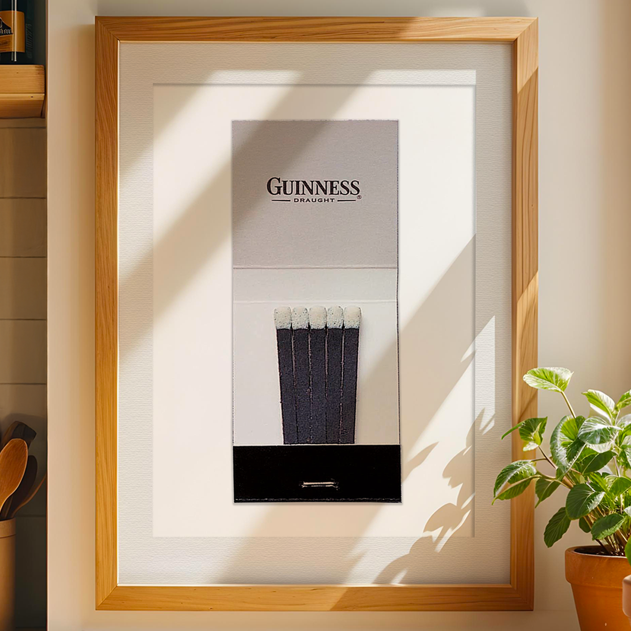 Matchbook Print – Guinness