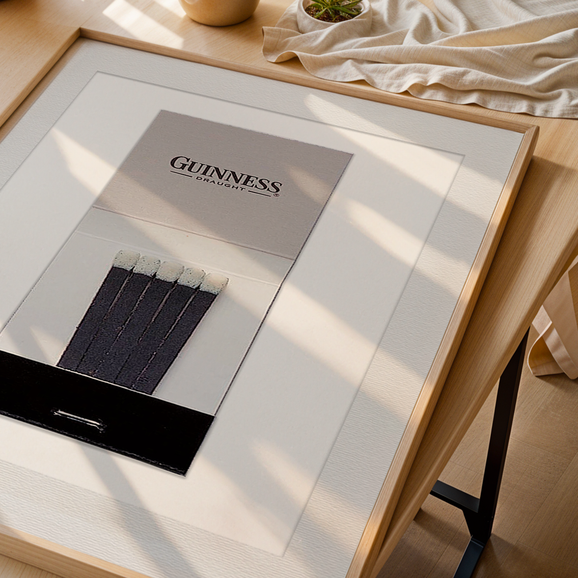 Matchbook Print – Guinness
