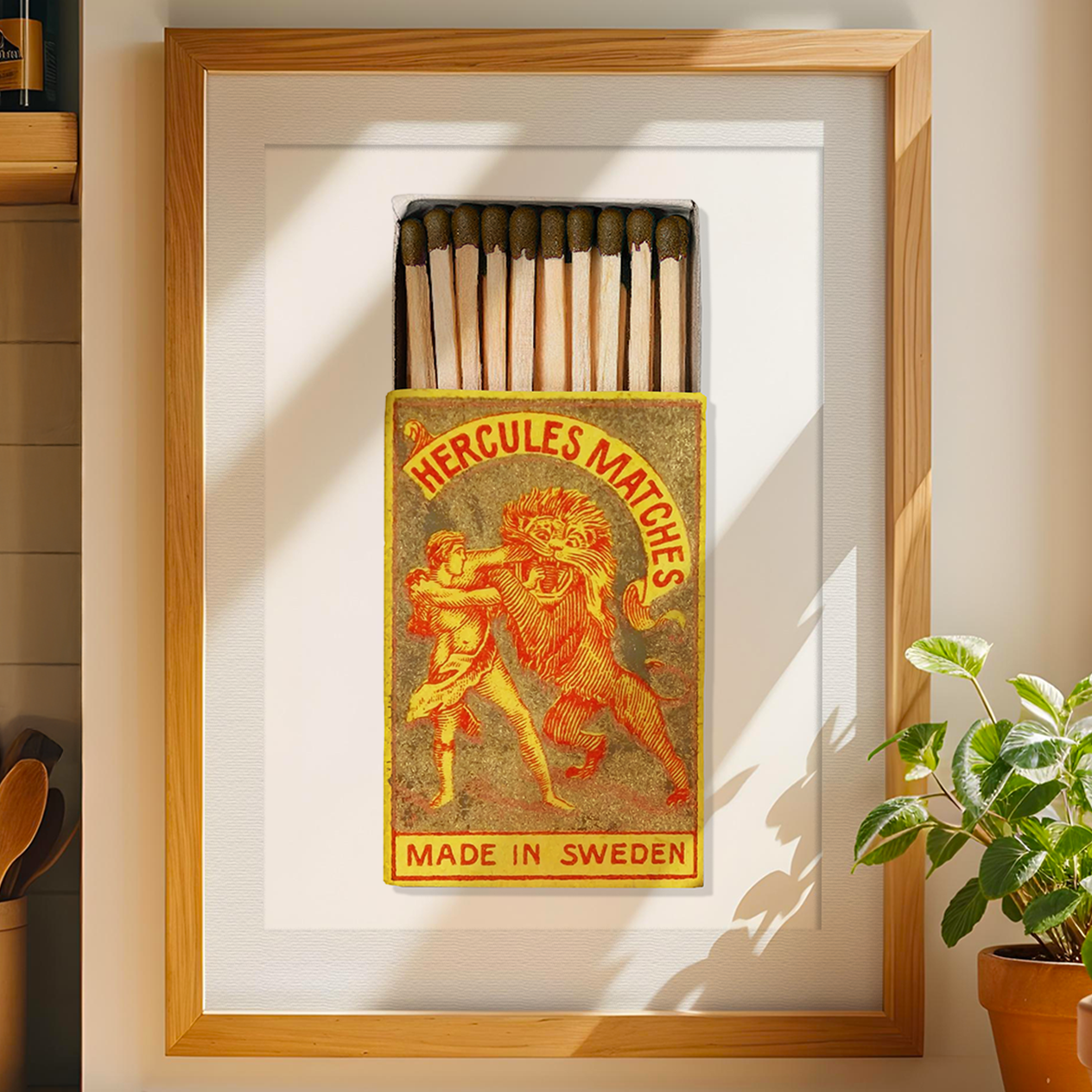 Matchbox Print – Hercules