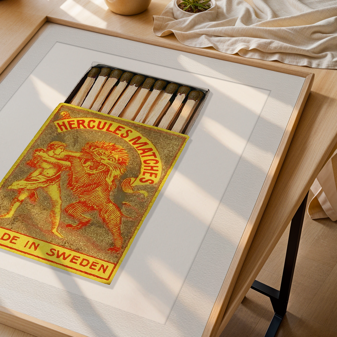 Matchbox Print – Hercules