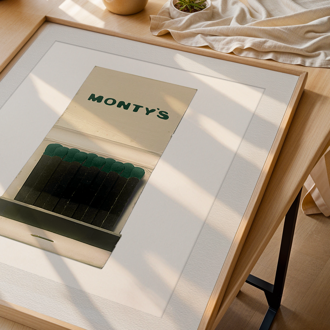 Matchbook Print – Monty's
