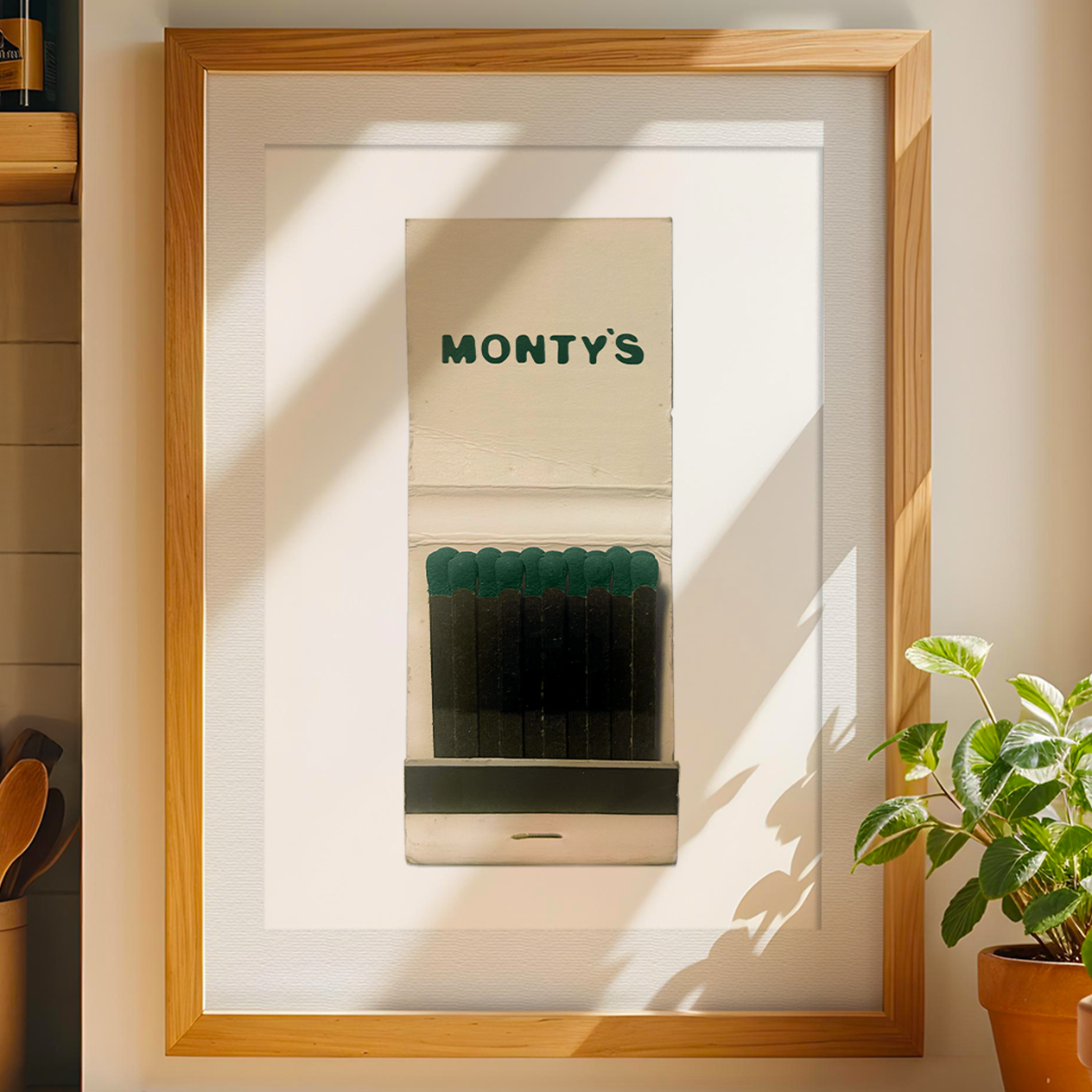 Matchbook Print – Monty's