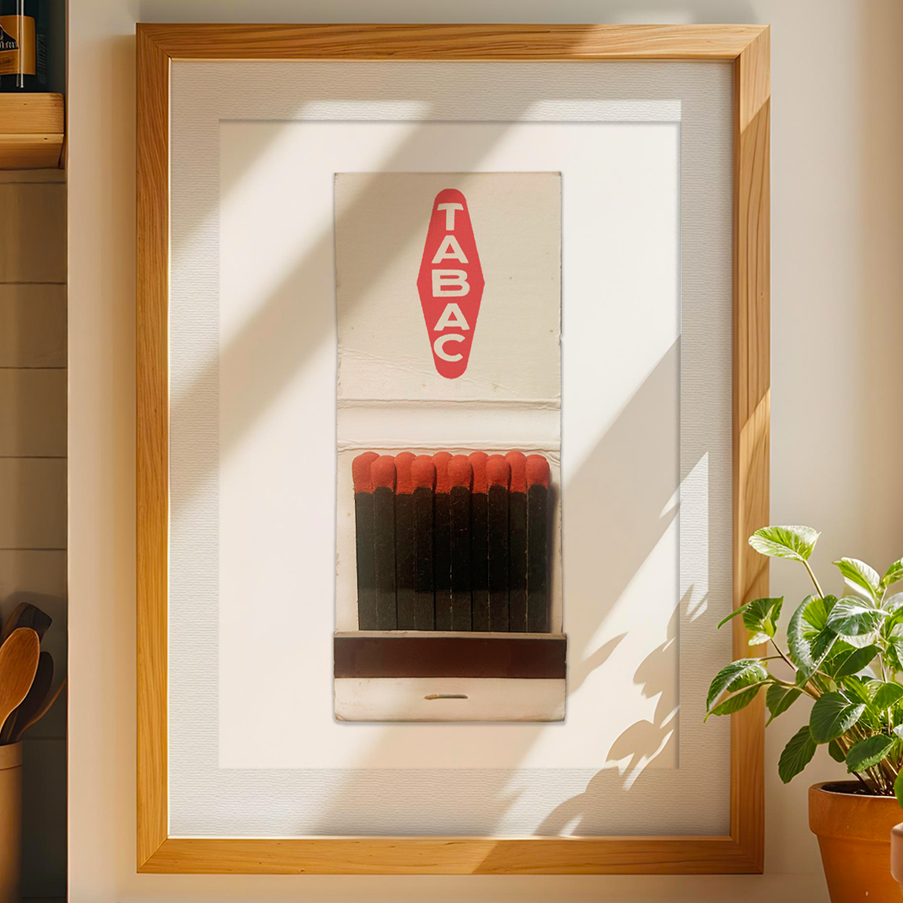 Matchbook Print – Tabac