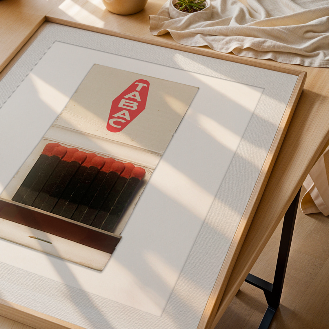 Matchbook Print – Tabac